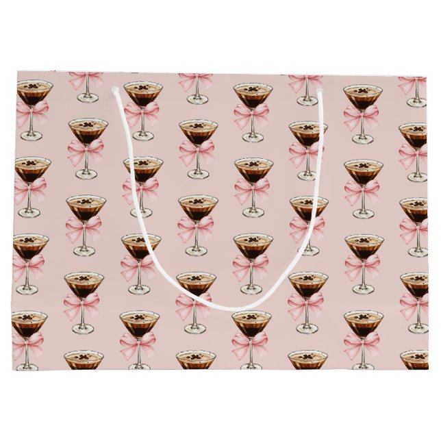 Espresso Martini Mönster Rosa (Baksidan)