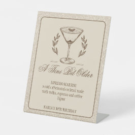 Espresso Martini Namnteckning Drink