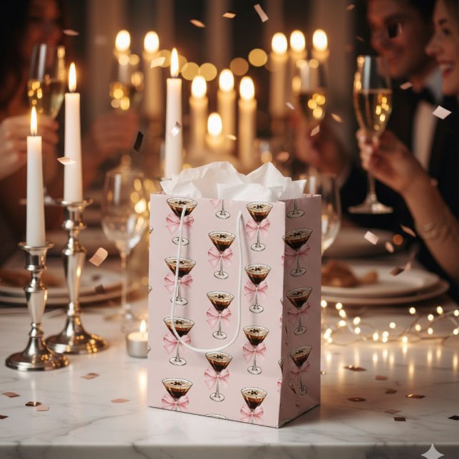 Espresso Martini Pattern Pink (Skapare uppladdad)