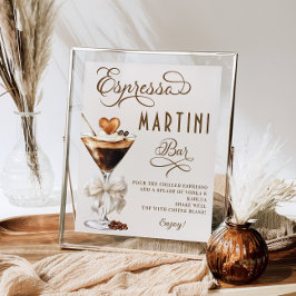Espresso Martini Pub Poster