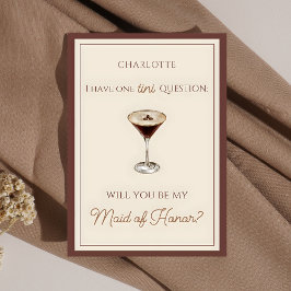 Espresso Martini ThLED Maid of honor Frieri Kort