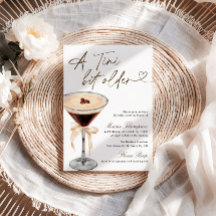 Espresso Martini Tini Bit Older Födelsedagsfest