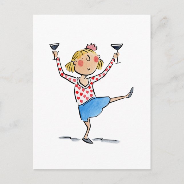 Espresso Martinis Vykort (Framsida)