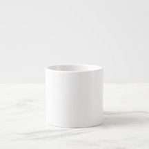 Espresso Mugg Abstrakt Art Black White Guld