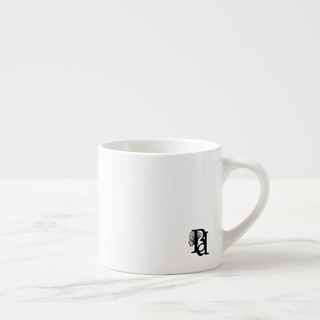 Espresso Mugg Abstrakt Hem Trend Lavendel Violett Espressomugg (Höger)