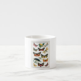 ESPRESSO Mugg BUTTERFLY ILLUSTRATION Espressomugg
