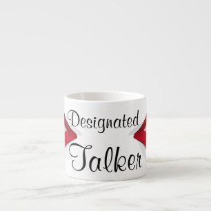 Espresso Mugg - "Designated Talker" Espressomugg