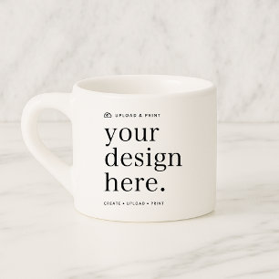 Espresso Mugg din designuppladdning 6 oz Espressomugg
