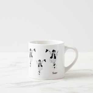 Espresso Mugg Grekiska Evzonens dansande Espressomugg