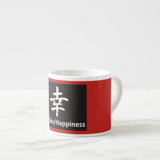 Espresso Mugg KANJI HAPPINESS Espressomugg