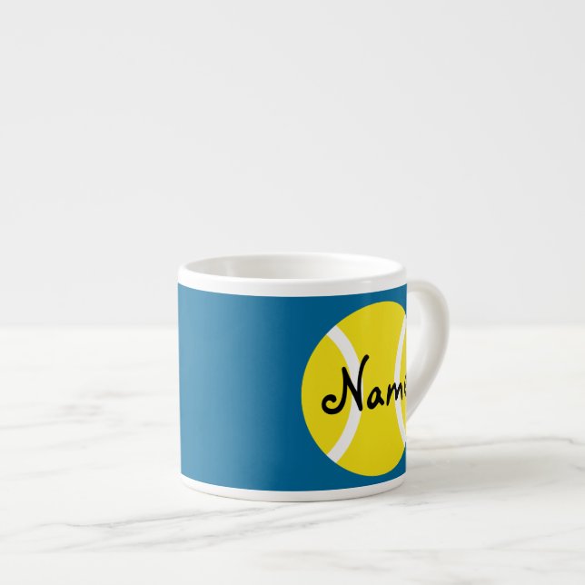 Espresso-mugg med anpassningsbar tennisboll espressomugg (Framsida höger)