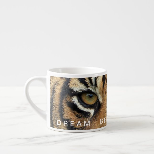 Espresso Mugg Success Quote Dream Tro uppnådda Espressomugg (Vänster)