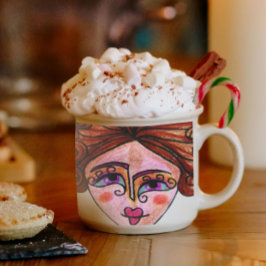 Espresso Mugg (Whimsical Woman - 01) Espressomugg