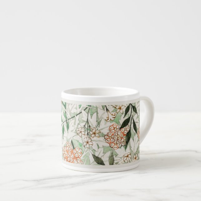 ESPRESSO MUGG : WILLIAM MORRIS : JASMINE ESPRESSOMUGG (Framsida höger)
