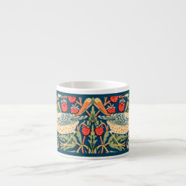 ESPRESSO MUGG : WILLIAM MORRIS : STRAWBERRY THIEVE ESPRESSOMUGG