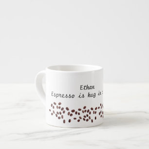 Espresso namn anpassningsbar gift, Expresso älska Espressomugg