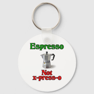 Espresso not X-Press-O Nyckelring