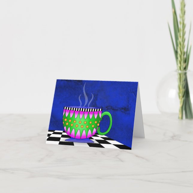 Espresso Note Card Kort (Framsida)