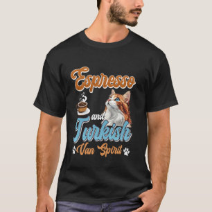 ESPRESSO OCH TURKISK VANILJ ANDELSKAP KAFFE Pappa T Shirt