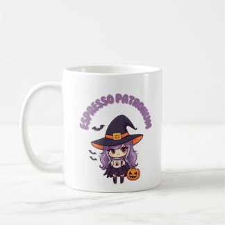 Espresso Patronum Witch Mug – Kawaii Purple 11oz  Kaffemugg