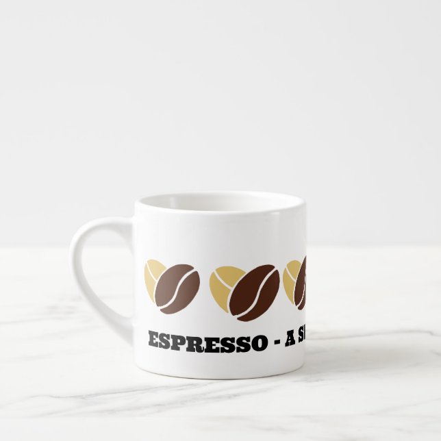 Espresso Perfection Mugg, Cute Mugg Espressomugg (Vänster)