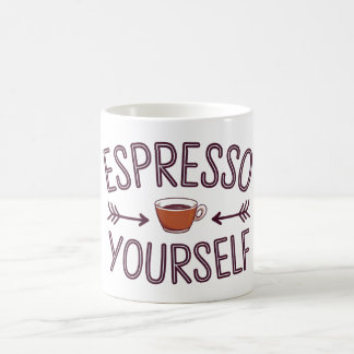 Espresso själv kaffemugg