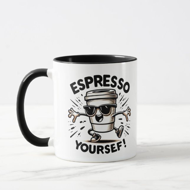Espresso själv! mugg (Vänster)