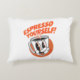 Espresso Själv Rolig Kaffeälskare kudde