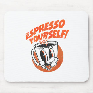 Espresso Själv Roligt Kaffe Älskare musmattor