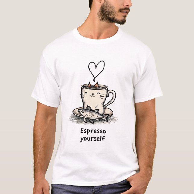 Espresso T Shirt (Framsida)