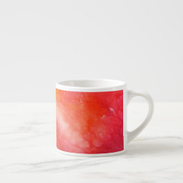 Espresso-Tasse 177ml gelb-orange-rot Espressomugg