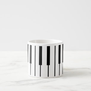Espresso-Tasse Klavier Musik Espressomugg