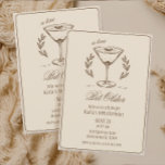 Espresso Tini Bit Older Elegant 30års födelsedag Inbjudningar<br><div class="desc">Denna elegant är espresso martini inbjudan roligt för 30års födelsedag party. Dessa omfattar en glamorös gräns i guld och en minimalistisk cocktail. Hitta matchande party-leveranser i min butik.</div>