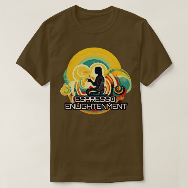 Espresso-upplysning 1 t shirt (Design framsida)
