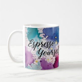 Espresso Yourself - a kaffe mugg firar konst