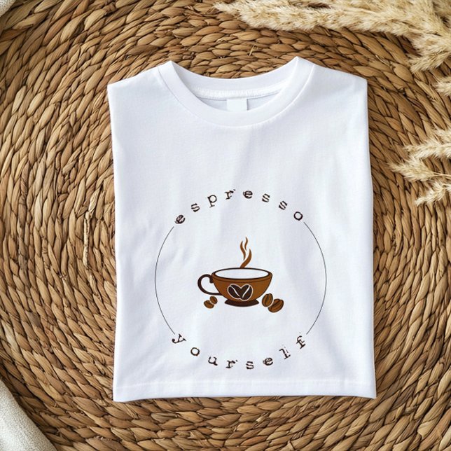 Espresso Yourself | Flowy Boho Coffee Shirt T (Skapare uppladdad)