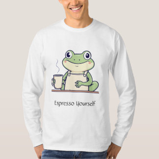 Espresso Yourself Frog Manar rekTee T Shirt