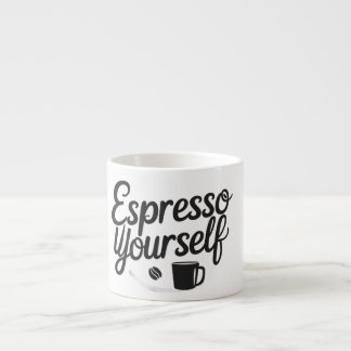 Espresso Yourself – Funny Coffee Mug for Caffeine  Espressomugg