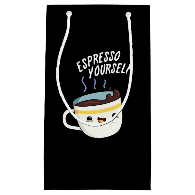 Espresso Yourself Funny Coffee Pun (Framsidan)