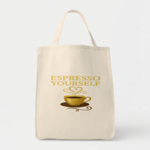 Espresso Yourself™ - Golden Kopp Edition Tygkasse