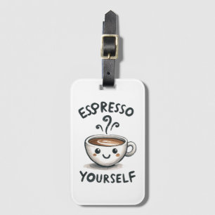 Espresso Yourself kaffe Bagagebricka