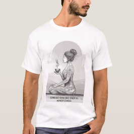 Espresso Zen Meditation Art Tee