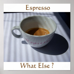 Espressoblinder Poster