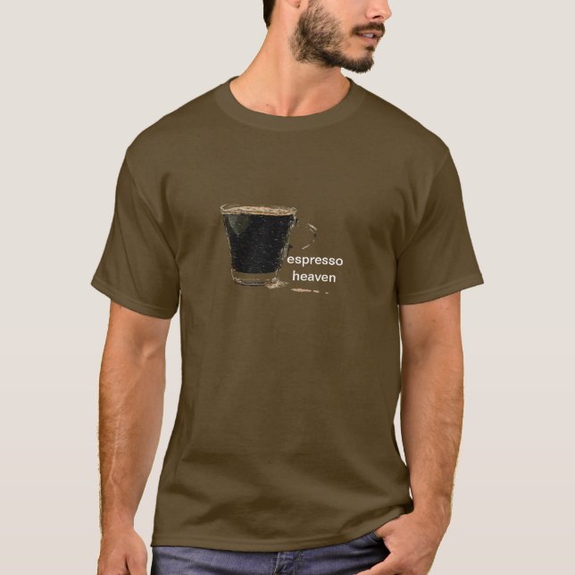 Espressohimmel skissar T-tröja Tröja (Framsida)