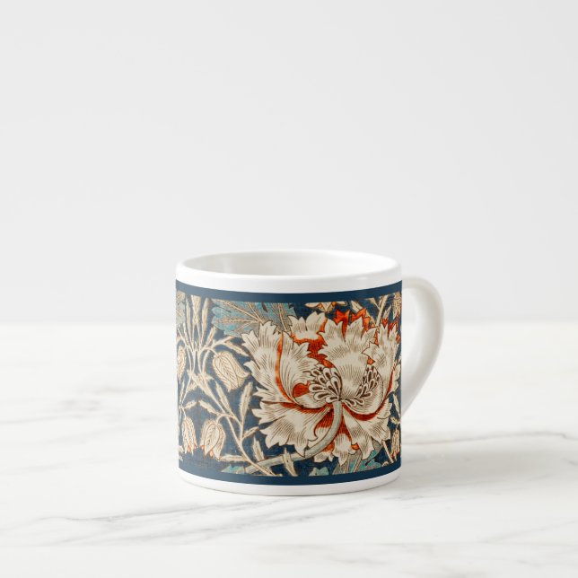 ESPRESSOKOPP : WILLIAM MORRIS : HONEYSUCKLE (Framsida höger)