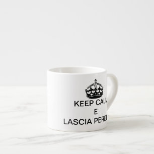 Espressomugg, espressokopp, kaffemugg, behållalug espressomugg