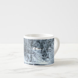 Espressomugg - "vinterdag i Yellowstone ",