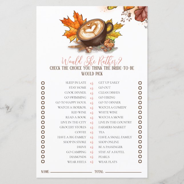 Espressos Möhippa Game skulle vara att hon skulle  (Framsida)