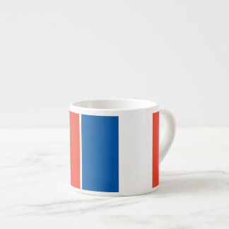 Espressotasse Frankreich Fahne Espressomugg