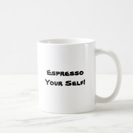 EspressoYour själv! Kaffemugg